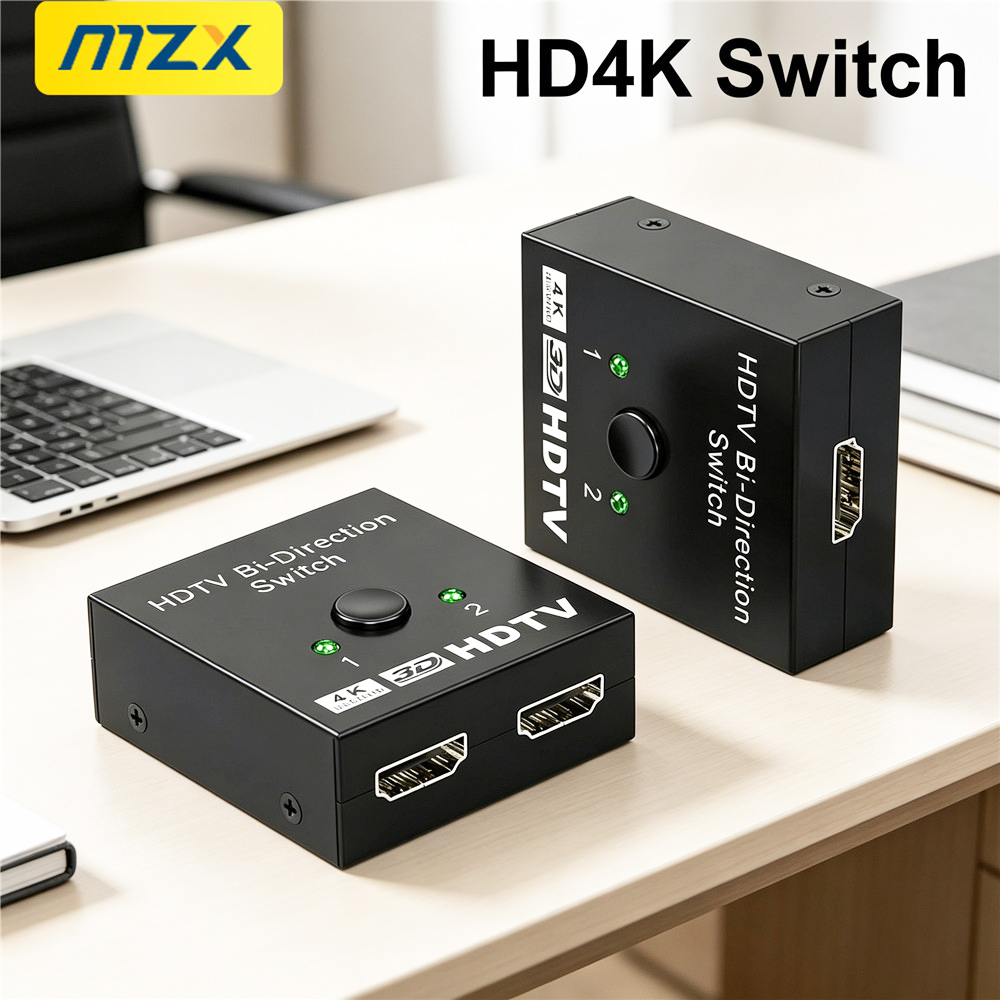 Laptop Accessories Display - MZX Çift Yönlü 1x2 2x1 HDTV