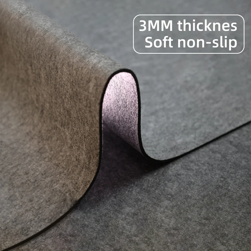 Laptop Accessories Display - Yün Keçe Mouse Pad Ofis Bilgisayar