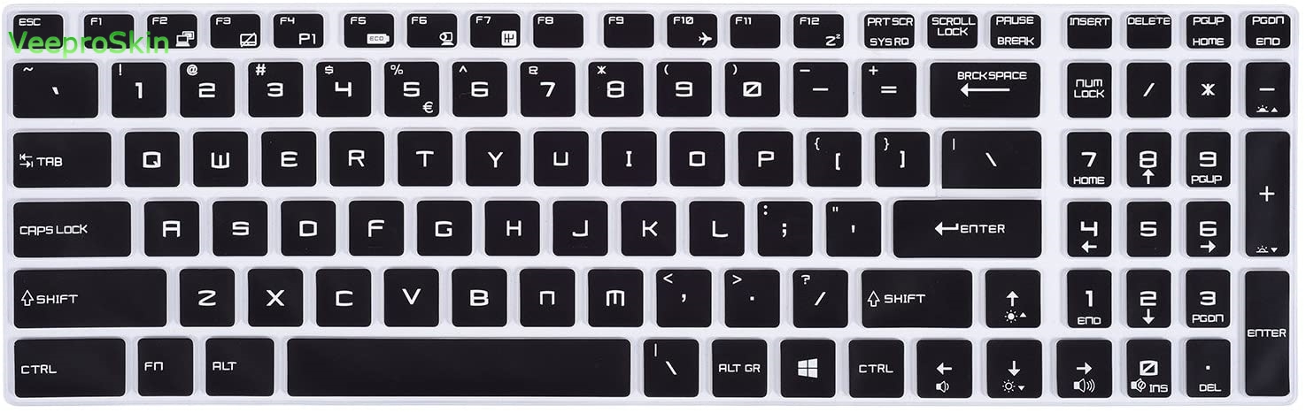 Keyboard Cover Silicone - 17.3 15.6 Laptop Klavye kapak Koruyucu