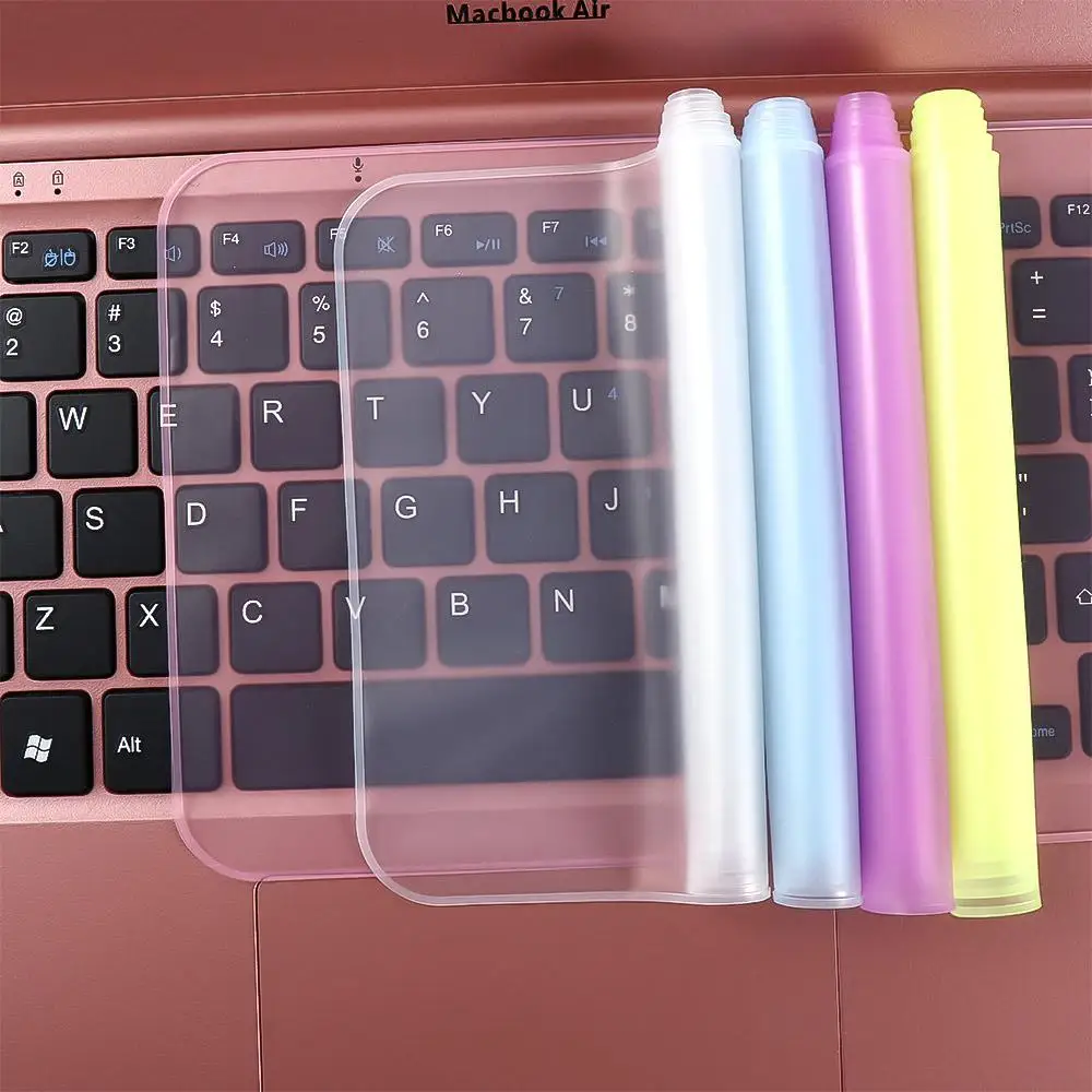 Keyboard Cover Silicone - Dizüstü Yumuşak Silikon Su Geçirmez ve
