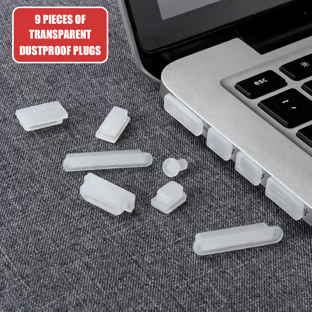 Keyboard Cover Silicone - Şeffaf Silikon Anti Toz Fişi Su