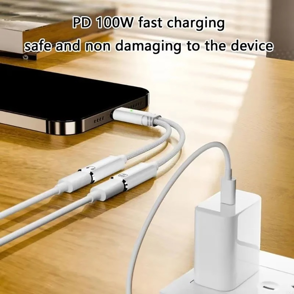 USB C Splitter 2 in 1 Kulaklık - Laptop Accessories Usb incelemesi ve fiyatı