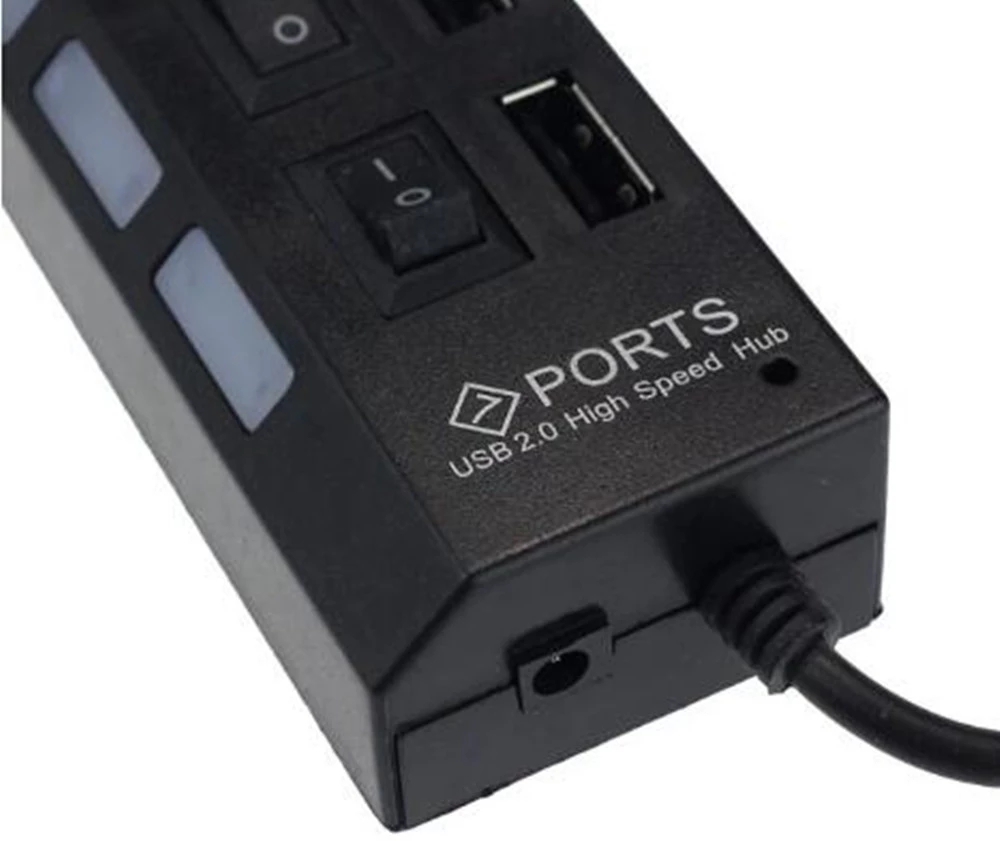 7 Port USB 2.0 Hub Splitter Di - Laptop Accessories Usb incelemesi ve fiyatı