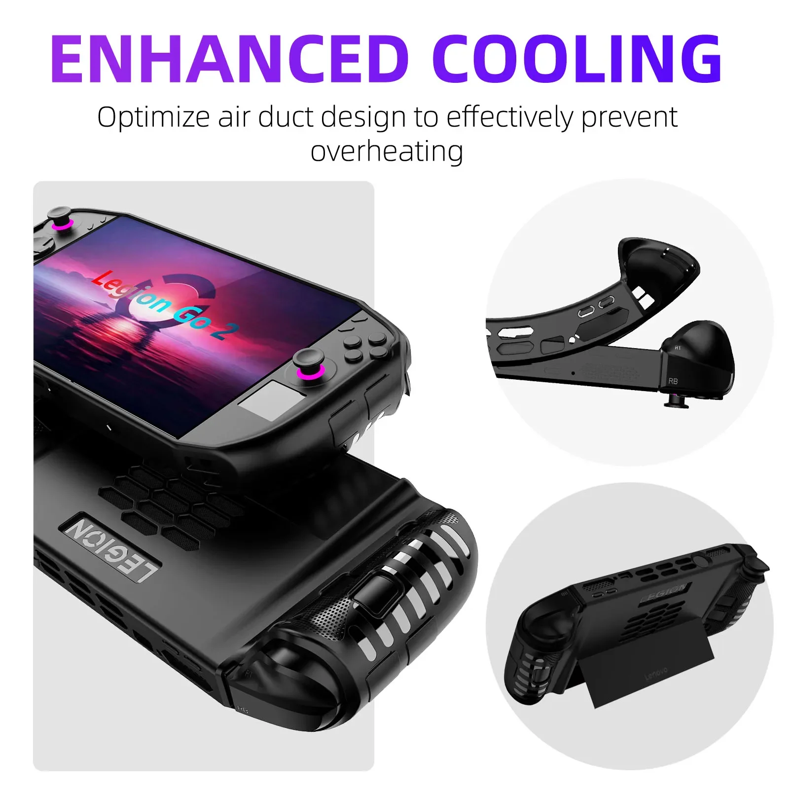 Lenovo Legion Go 2 için 2'si 1 - Legion Laptop Accessories incelemesi ve fiyatı